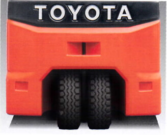 Hệ thống bánh sau kép của dòng xe nâng Toyota 8FBE