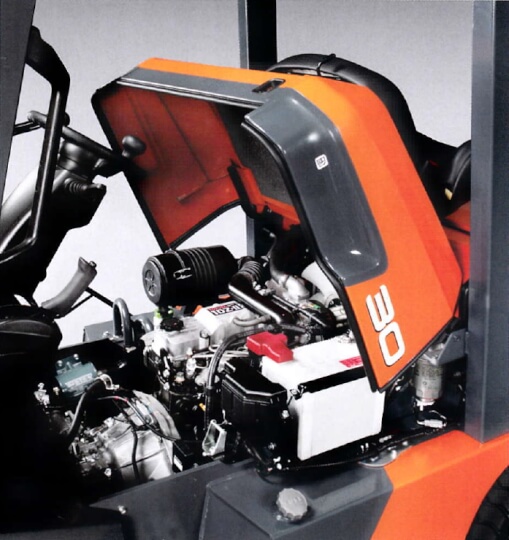 Tấm bảo vệ khoang chứa động cơ dòng xe nâng Toyota FDZN/FZDN